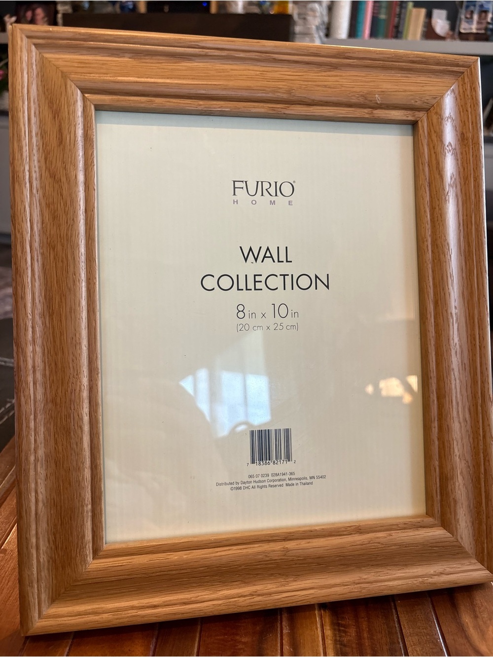 Furio Home Classic Oak 8x10 Picture Frame - Warm Oak Finish